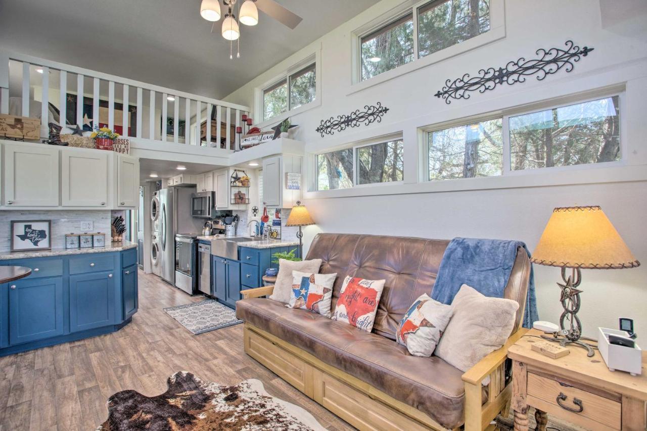Cozy Mckinney Tiny Home With Porch And Fire Pit! Eksteriør billede