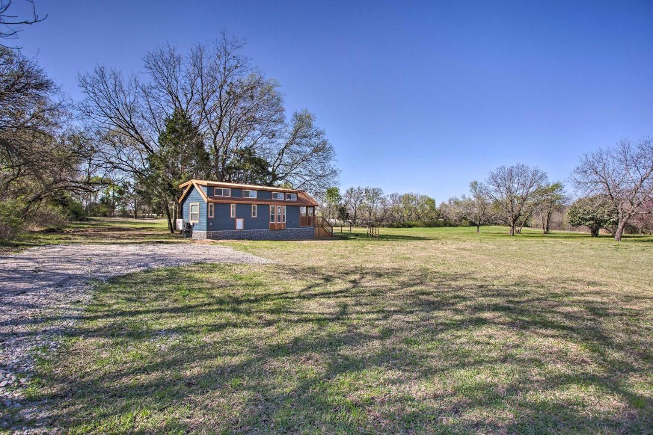 Cozy Mckinney Tiny Home With Porch And Fire Pit! Eksteriør billede